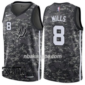 San Antonio Spurs Patty Mills 8 Nike City Edition Musta Pelipaidat Swingman - Lasten